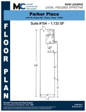 1301 W Parker Rd, Plano, TX for lease Floor Plan- Image 1 of 1