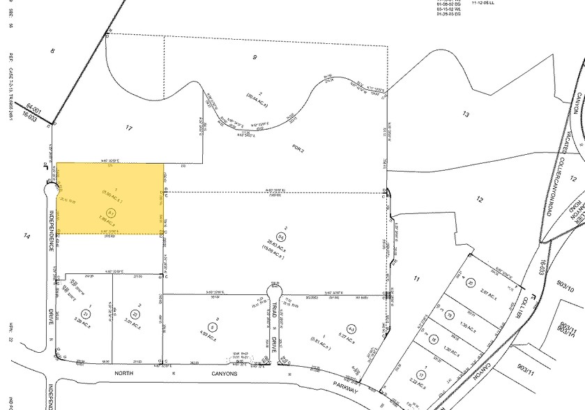 3095 Independence Dr, Livermore, CA for lease - Plat Map - Image 2 of 2