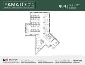 999-1001 W Yamato Rd, Boca Raton, FL for lease Floor Plan- Image 1 of 8