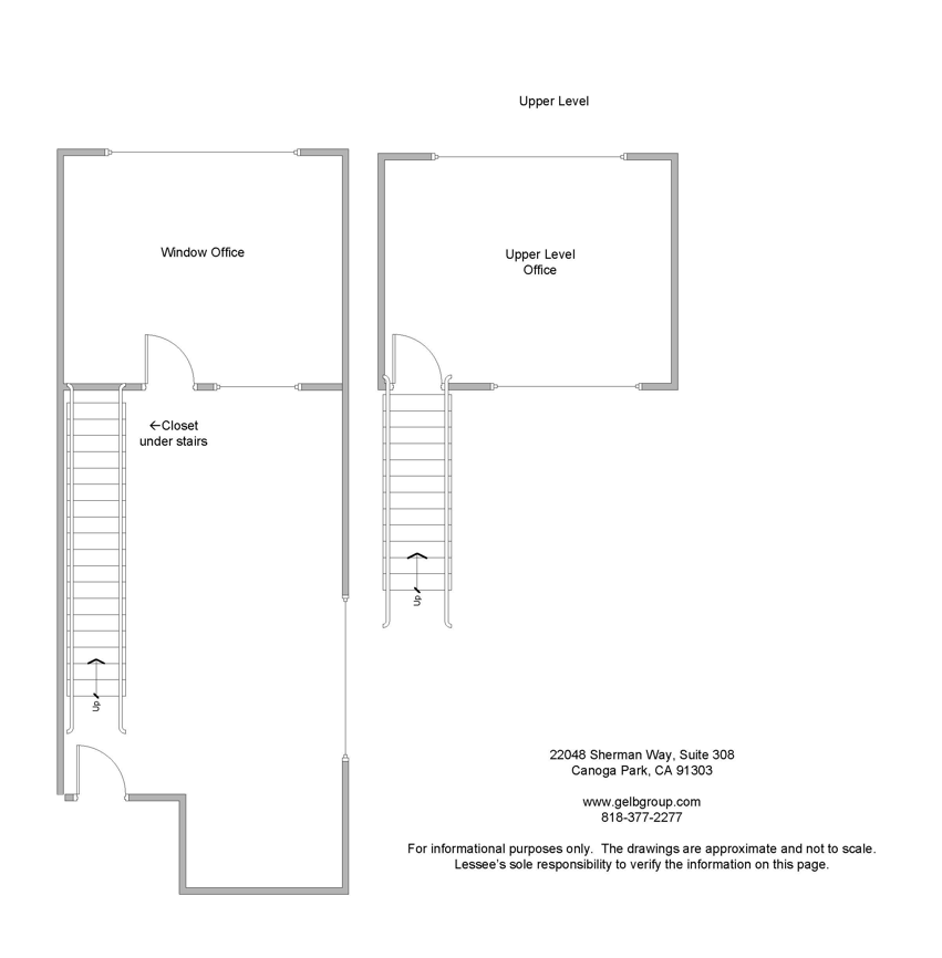 22048 Sherman Way, Canoga Park, CA for lease Floor Plan- Image 1 of 1