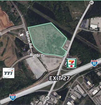 More details for Highway 81 Ryobi & Martin Rd, Anderson, SC - Land for Sale