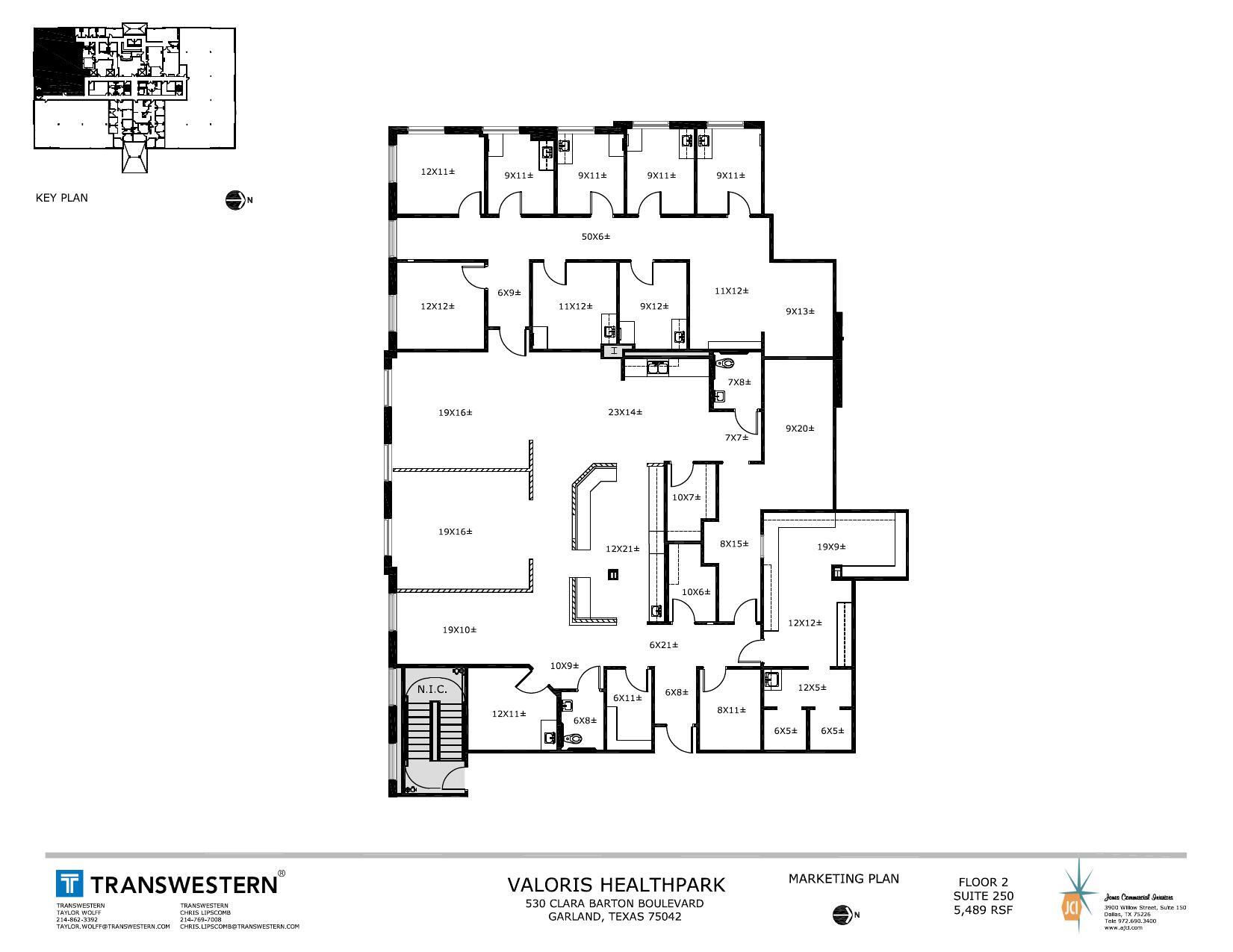 530 Clara Barton Blvd, Garland, TX for lease Floor Plan- Image 1 of 1