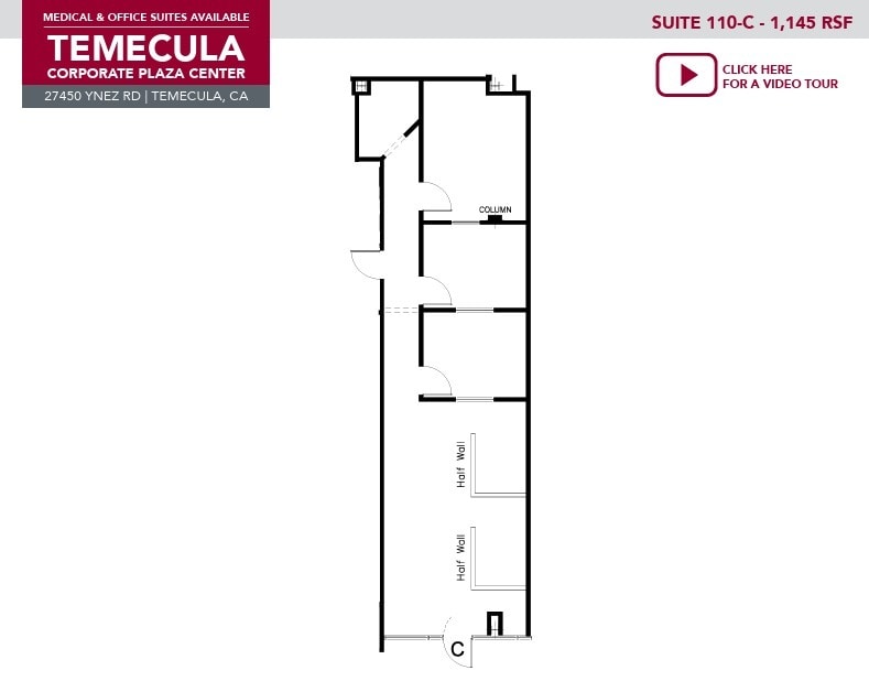 27450 Ynez Rd, Temecula, CA for lease Floor Plan- Image 1 of 1