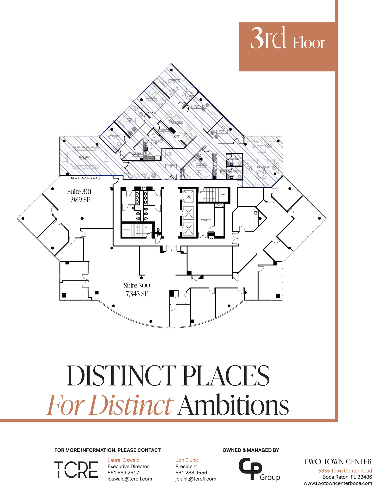 5355 Town Center Rd, Boca Raton, FL for lease Site Plan- Image 1 of 1