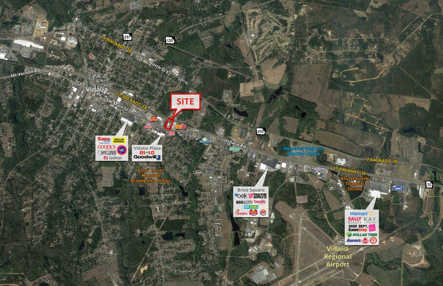 1108 E 1st St, Vidalia, GA for sale - Primary Photo - Image 1 of 1