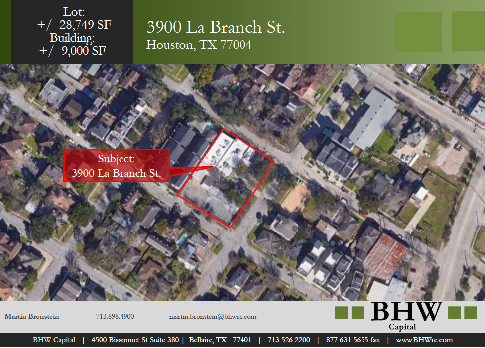 3900 La Branch St, Houston, TX for sale Other- Image 1 of 1