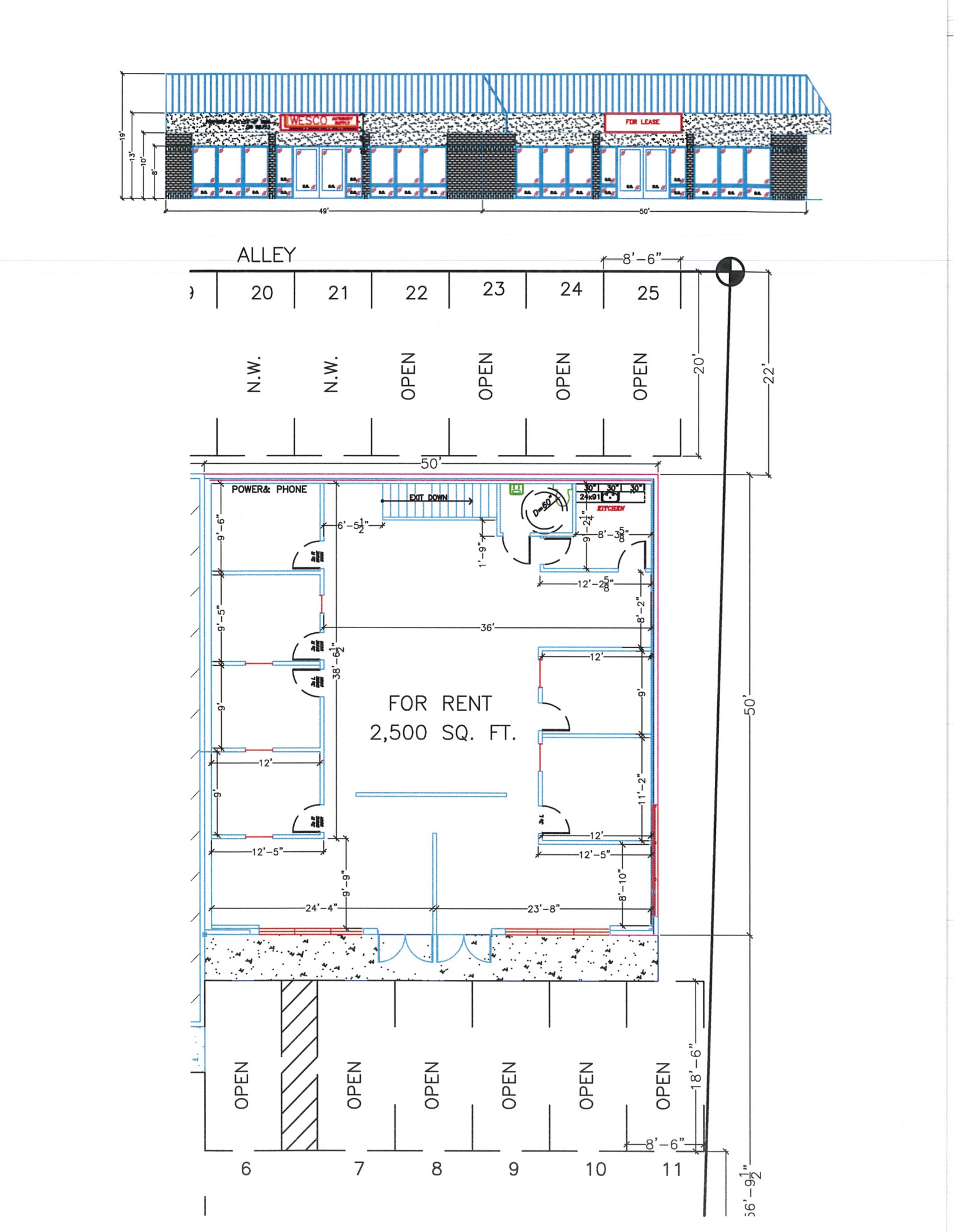 4015 Rucker Ave, Everett, WA for lease Site Plan- Image 1 of 1