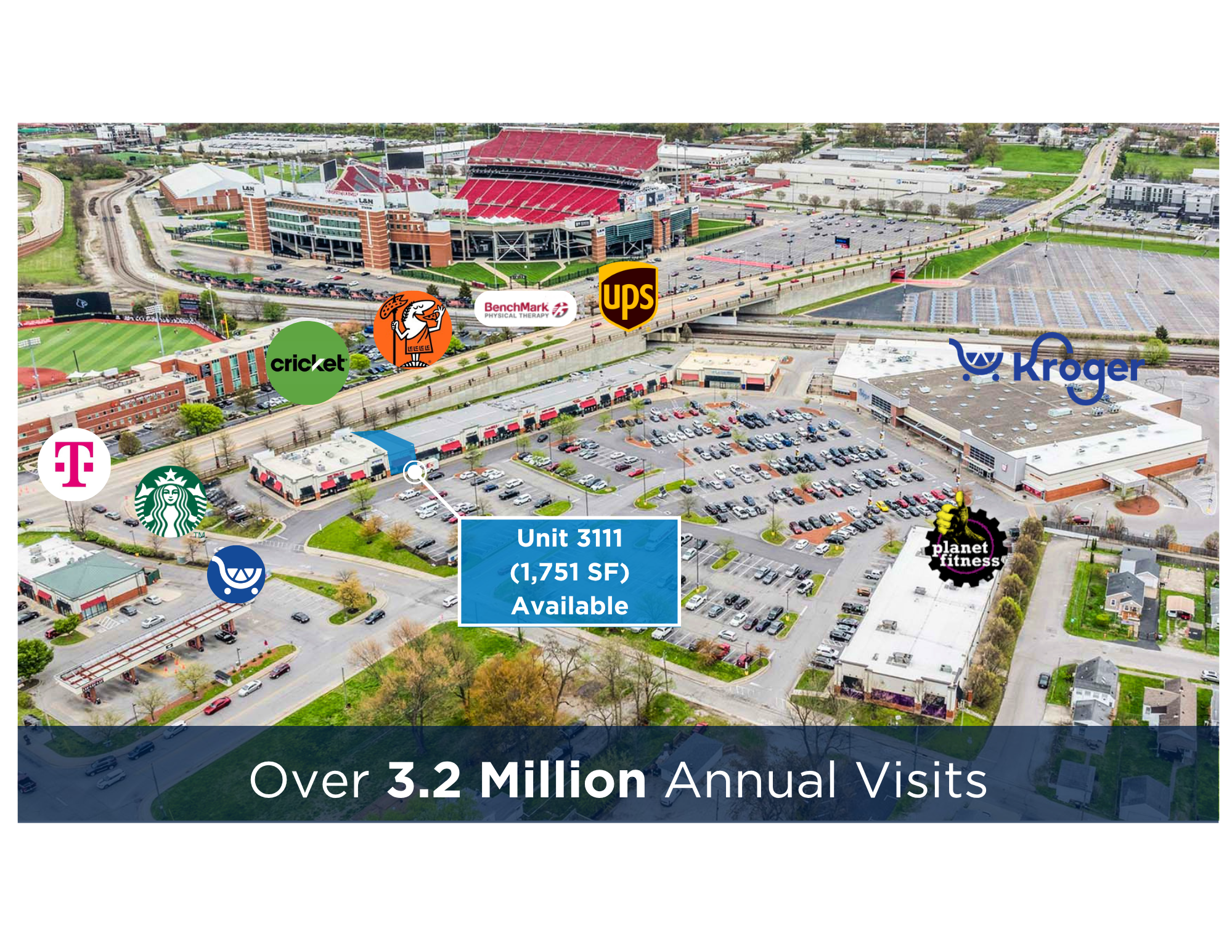 3109-3141 S 2nd St, Louisville, KY for lease Aerial- Image 1 of 1