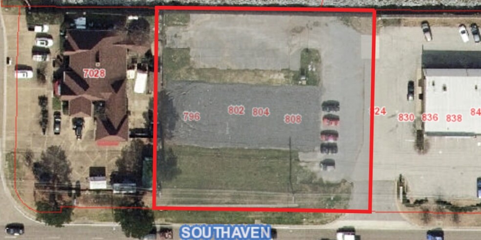 808 Goodman Rd E, Southaven, MS for lease - Aerial - Image 2 of 2