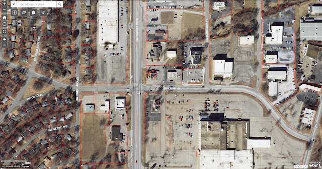 3406 SW Topeka Blvd, Topeka, KS for lease - Aerial - Image 2 of 4