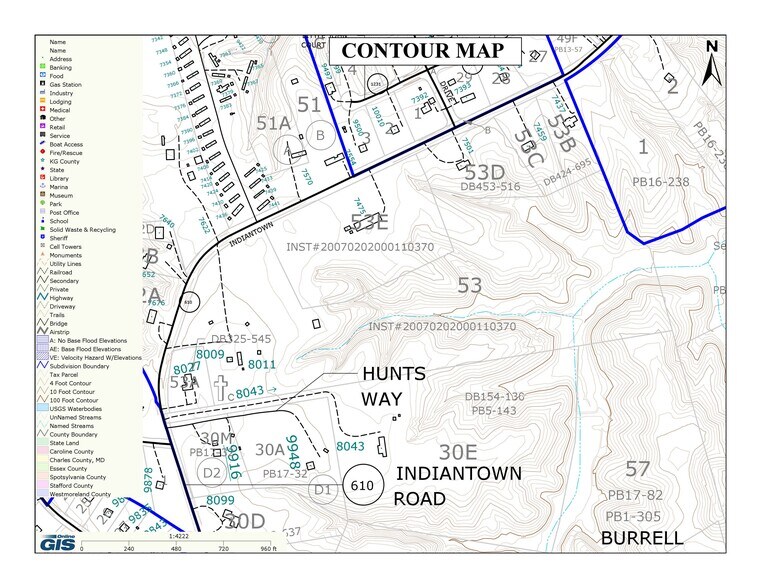 8009 Indiantown Rd, King VA 22485 INDIANTOWN ROAD