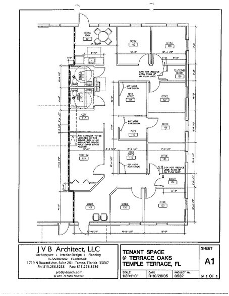 6983 E Fowler Ave, Temple Terrace, FL for sale - Floor Plan - Image 1 of 1