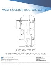 12121 Richmond Ave, Houston, TX for lease Floor Plan- Image 1 of 1