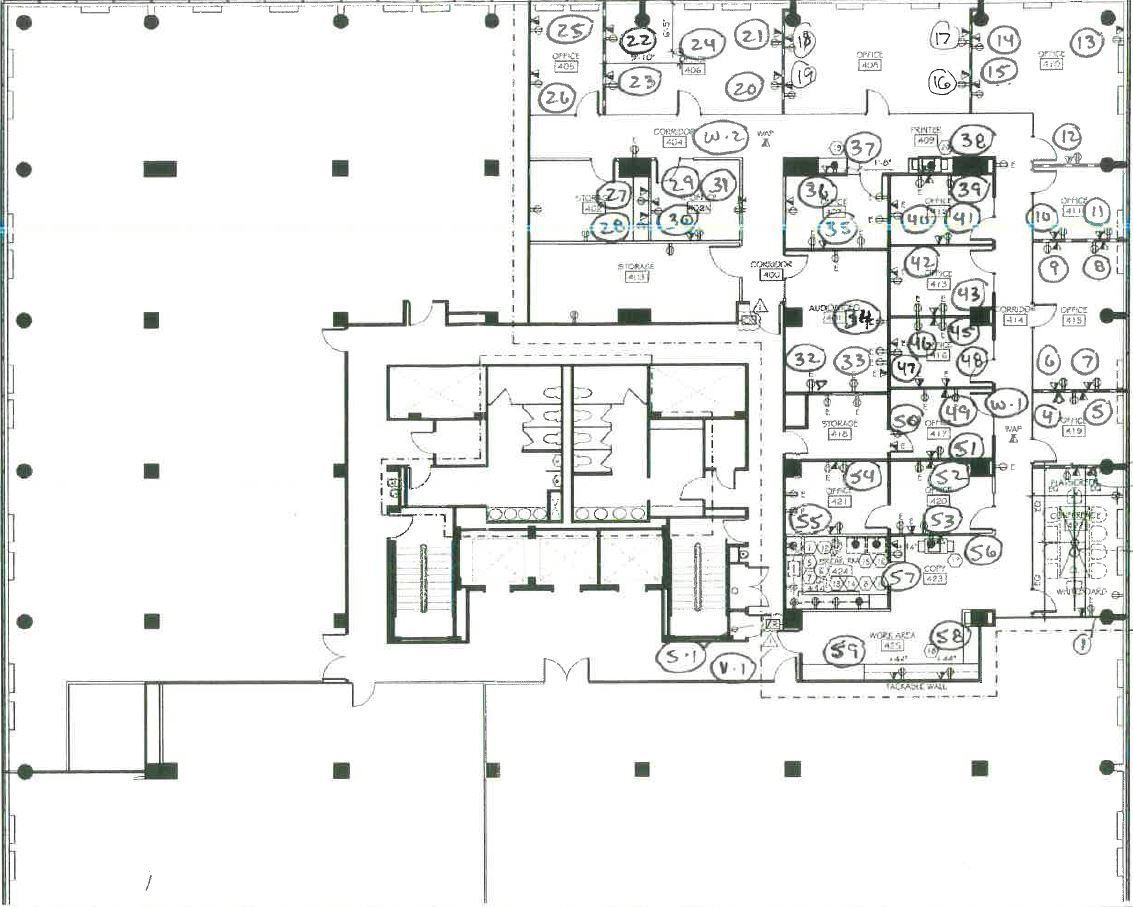8521 Leesburg Pike, Vienna, VA for lease Floor Plan- Image 1 of 2