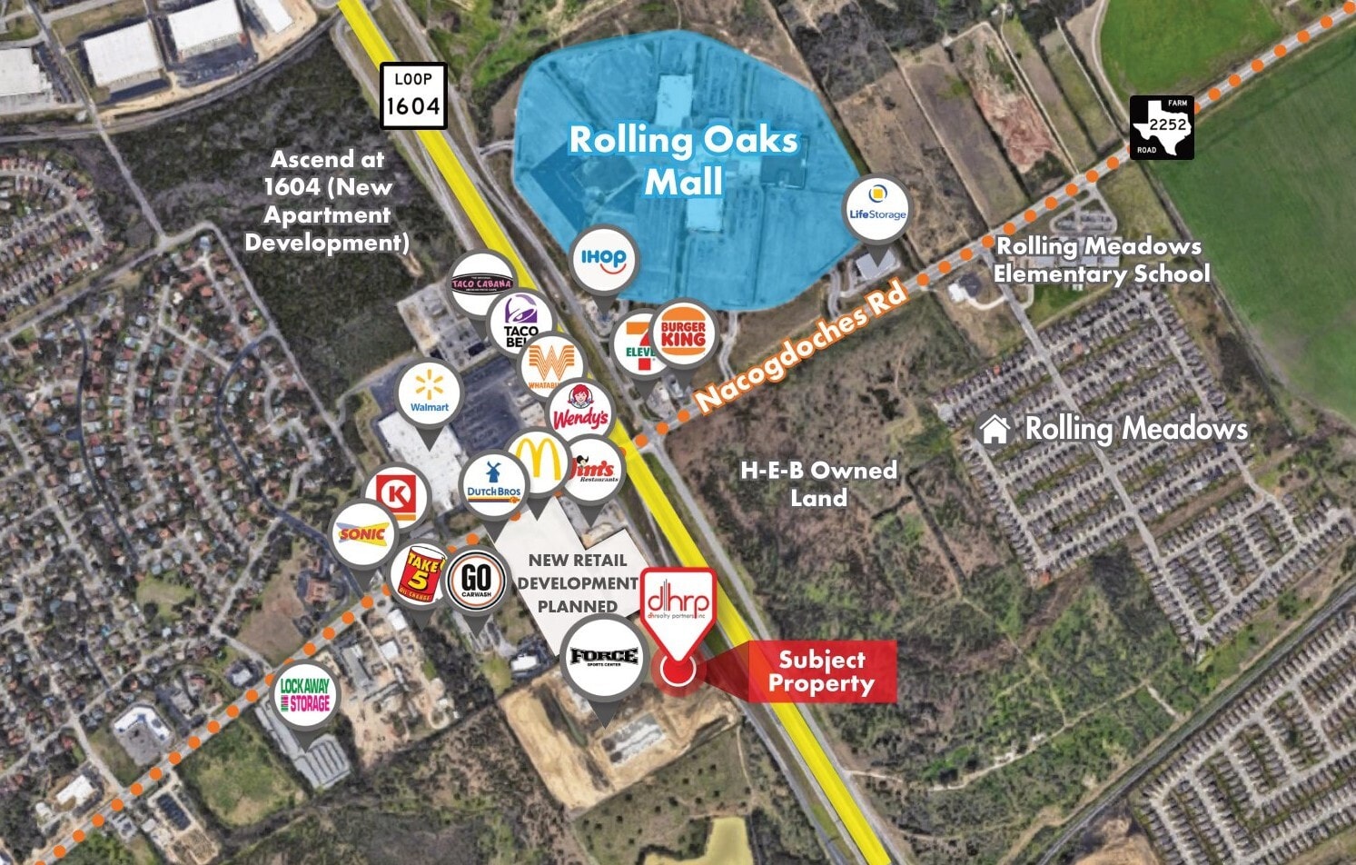 N Loop 1604 & Nacogdoches Road, San Antonio, TX 78247 - New Retail ...