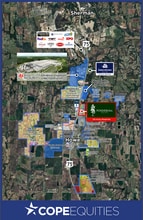 US-75 & Akers Road, Sherman, TX - AERIAL  map view - Image1