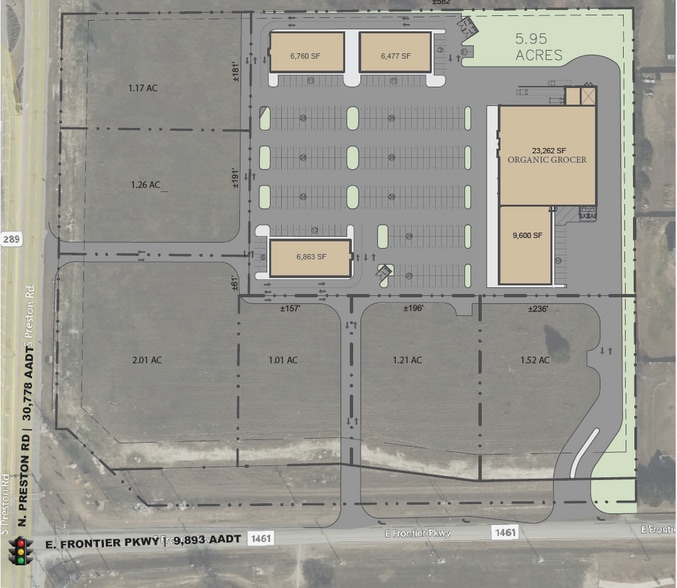 125 FM 1461, Celina, TX for lease - Site Plan - Image 1 of 3