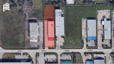 4322 South Dr, Houston, TX - aerial  map view