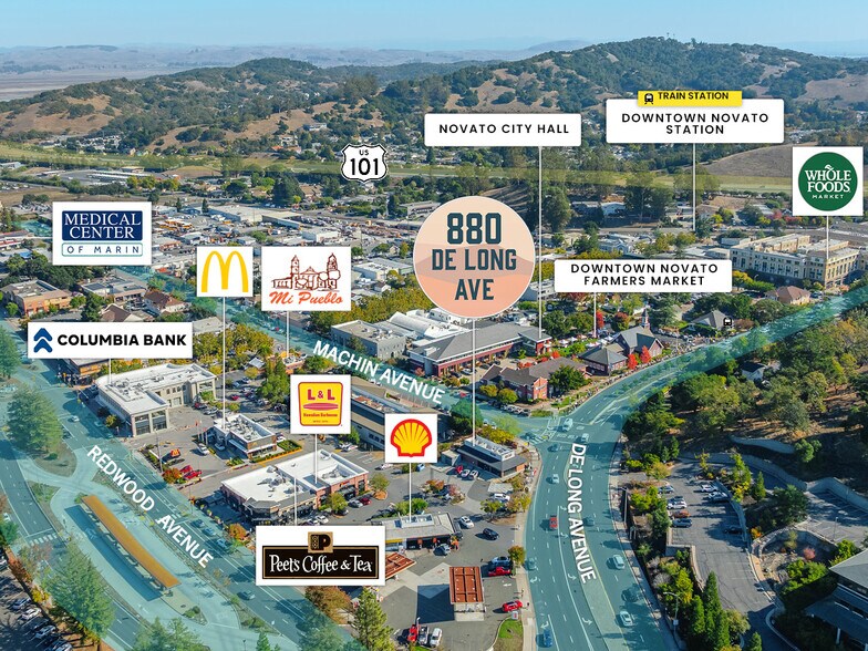 880 De Long Ave, Novato, CA for lease - Building Photo - Image 3 of 6