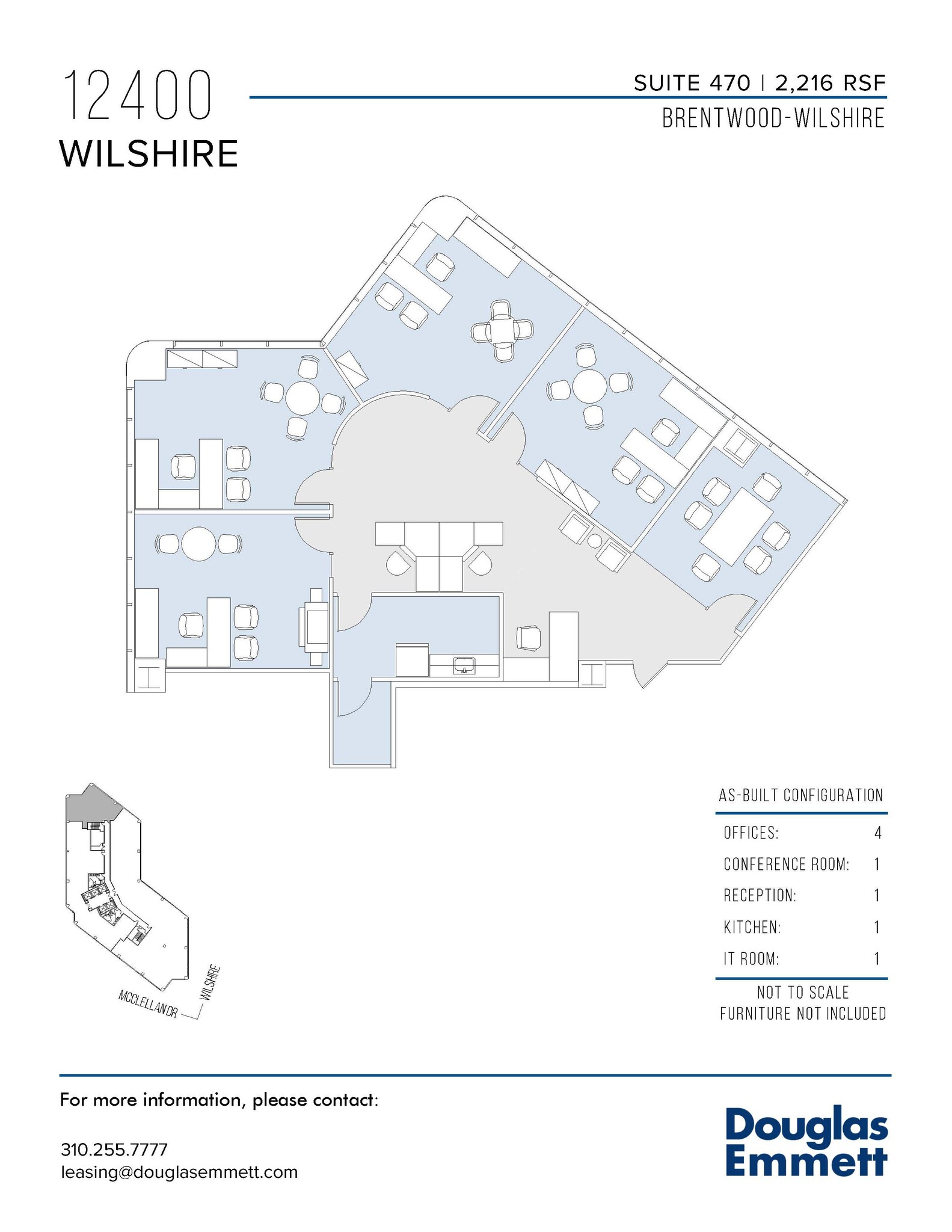 12400 Wilshire Blvd, Los Angeles, CA for lease Floor Plan- Image 1 of 1