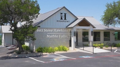 602 Steve Hawkins Pky, Marble Falls, TX for lease - Commercial Listing Video 