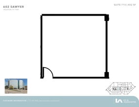 602 Sawyer St, Houston, TX for lease Floor Plan- Image 1 of 1