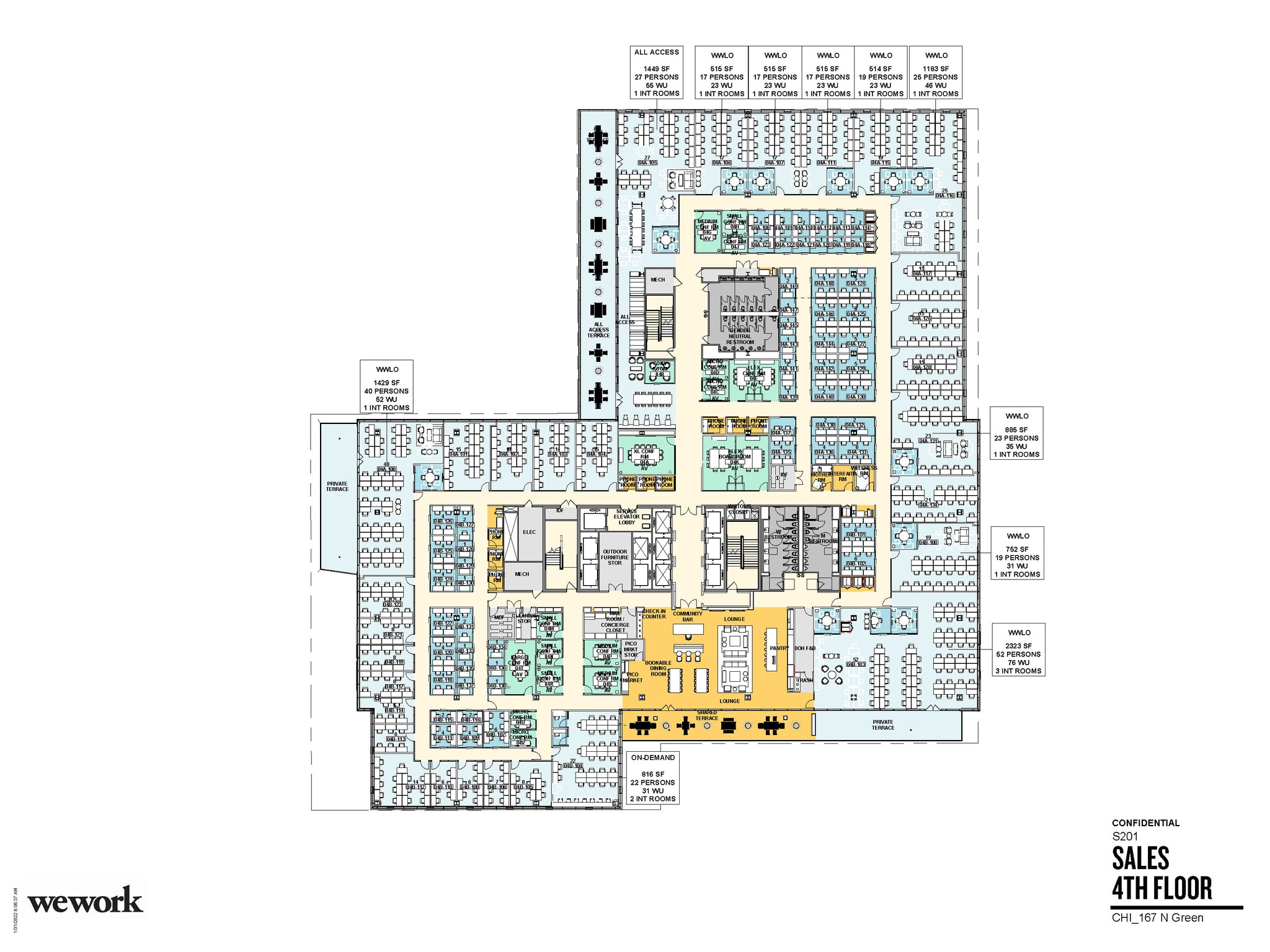 167 N Green St, Chicago, IL for lease Floor Plan- Image 1 of 10
