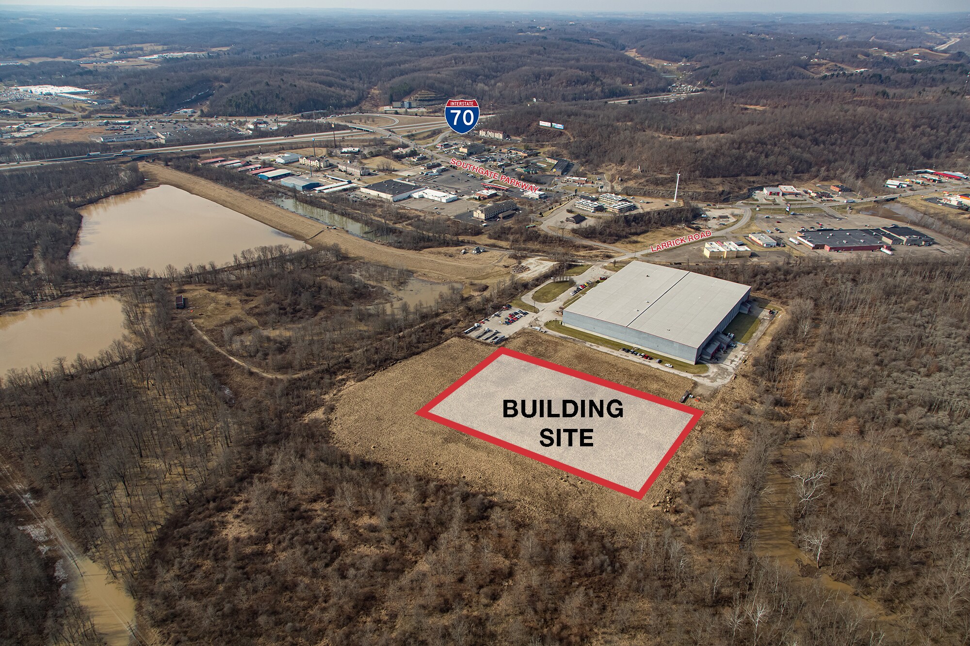 2105 Larrick Rd, Cambridge, OH for sale Aerial- Image 1 of 1