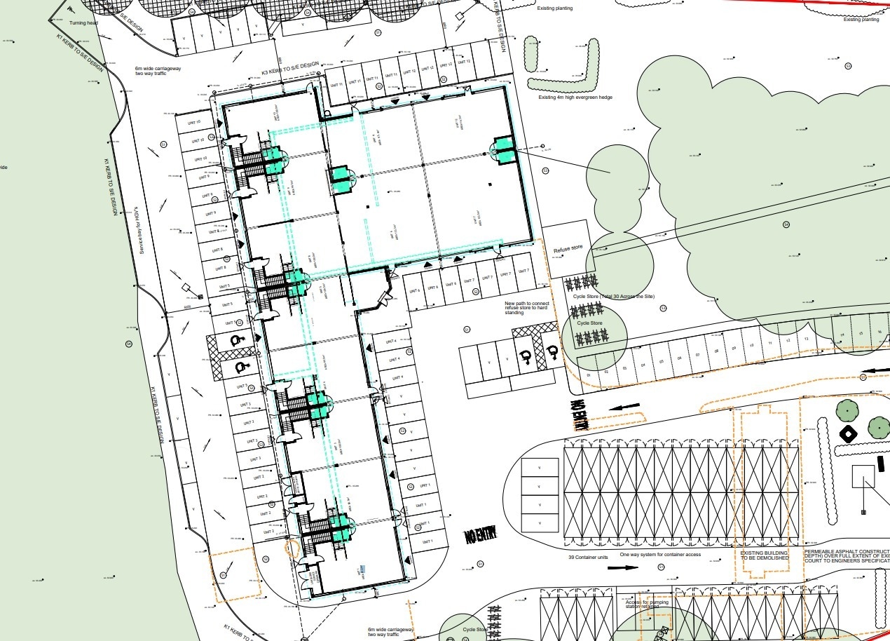 Cheesemans Ln, Chichester for lease Site Plan- Image 1 of 2