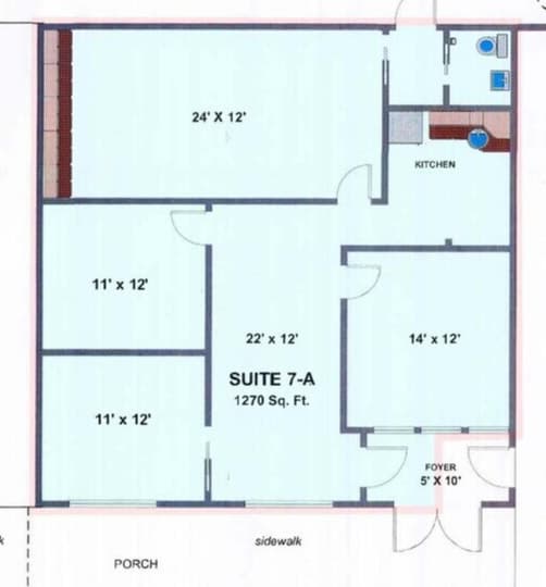 3-11 Ginger Creek Village Dr, Glen Carbon, IL for lease - Floor Plan - Image 3 of 27