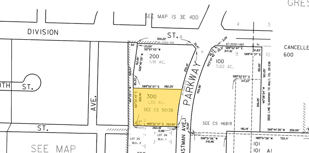440 NW Division St, Gresham, OR for sale - Plat Map - Image 2 of 2