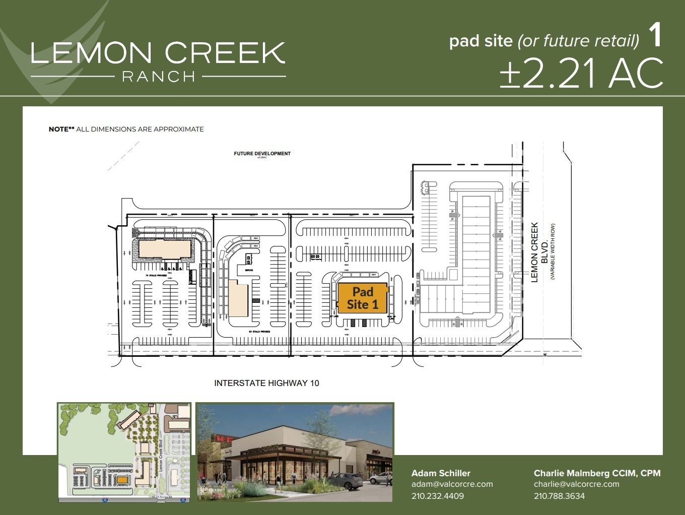 I-10 W & Balcones Creek Dr, Boerne, TX for lease Floor Plan- Image 1 of 1