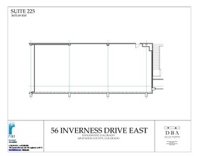 56 Inverness Dr E, Englewood, CO for lease Floor Plan- Image 1 of 1