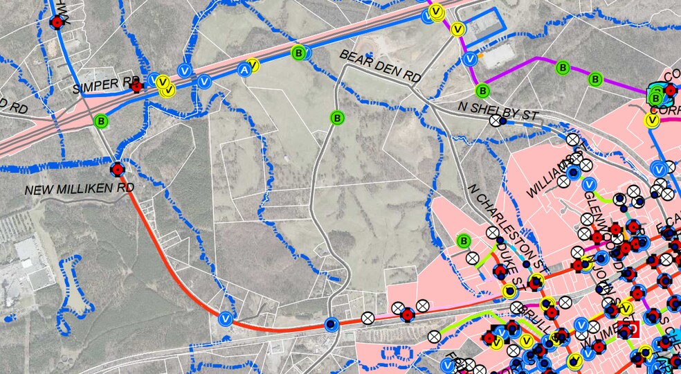 0 Bear Den Rd, Blacksburg, SC Cherokee I85 Commercial Site