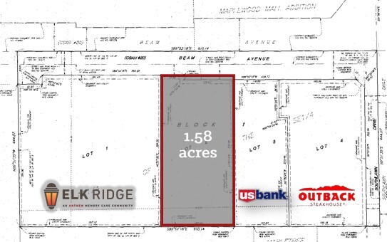 1740 Beam Ave, Maplewood, MN for lease - Site Plan - Image 2 of 2