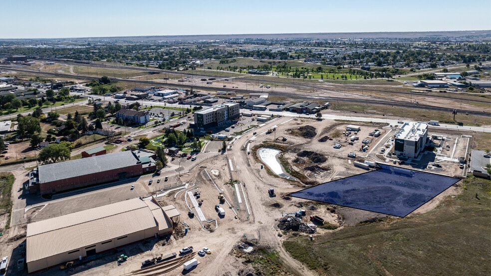 Lot 6 Block 1 Paul Smith way, Cheyenne, WY for sale - Aerial - Image 3 of 4