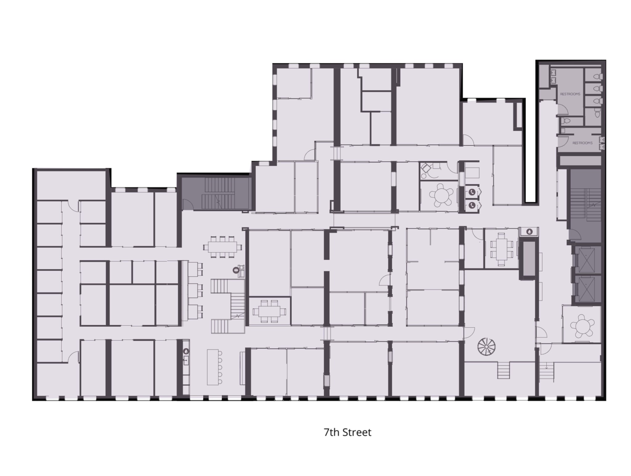 718 7th St NW, Washington, DC for lease Floor Plan- Image 1 of 1