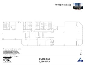 10333 Richmond Ave, Houston, TX for lease Floor Plan- Image 1 of 2