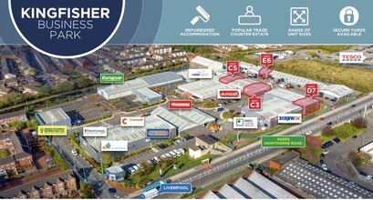 Kingfisher Business Park, Hawthorne Rd, Bootle for lease Site Plan- Image 1 of 2