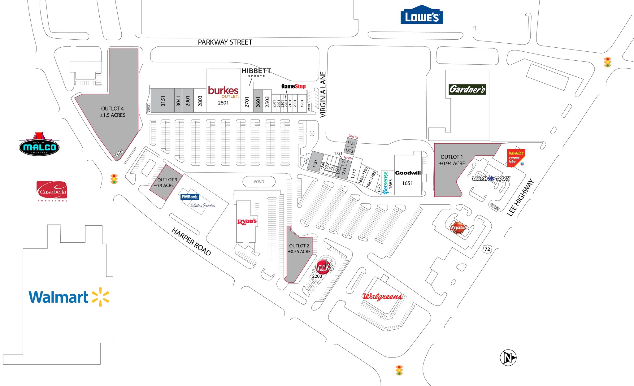 2801 Virginia Ln, Corinth, MS 38834 Corinth Commons