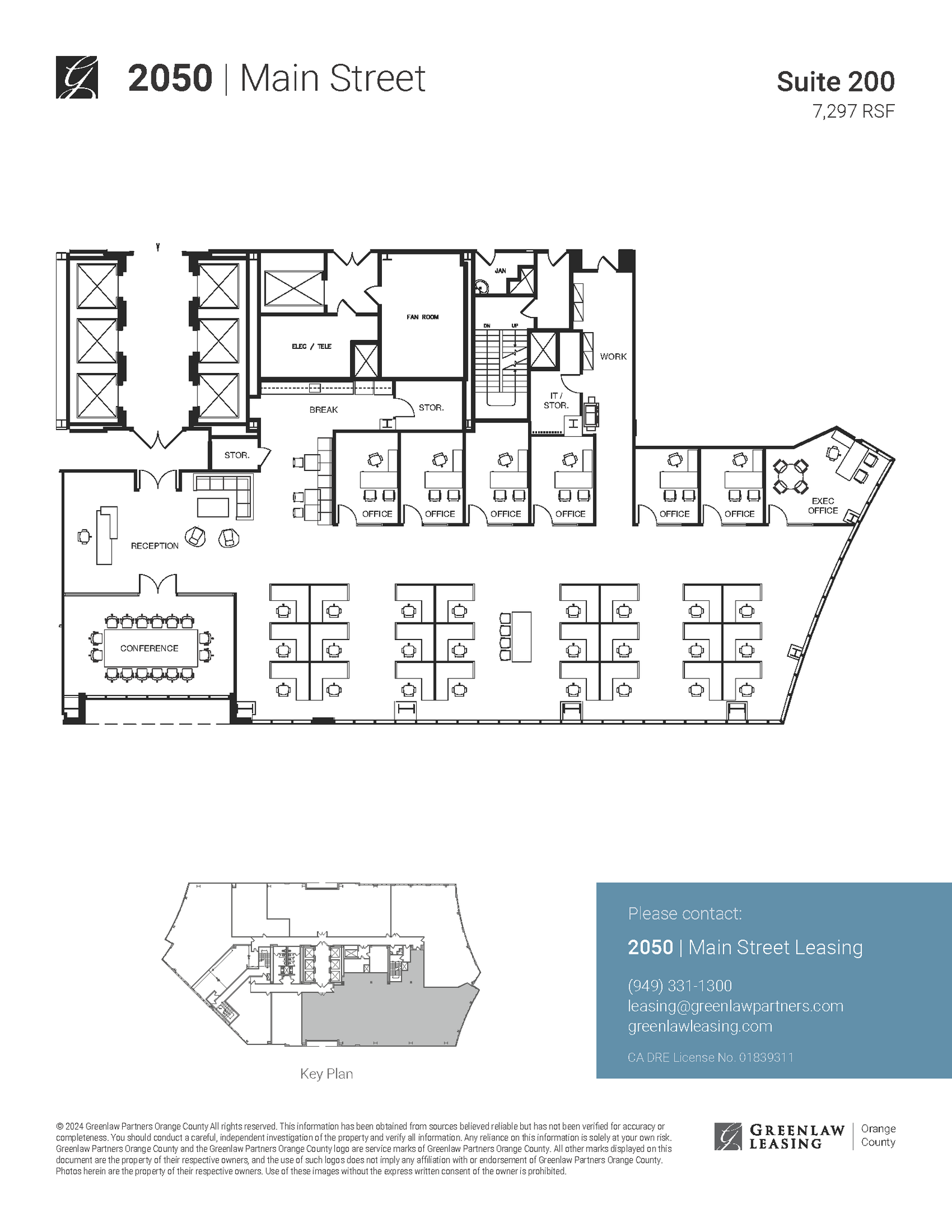 2040 Main St, Irvine, CA for lease Floor Plan- Image 1 of 1