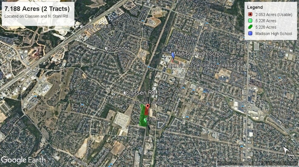 15234 Classen rd, San Antonio, TX for sale - Aerial - Image 3 of 4