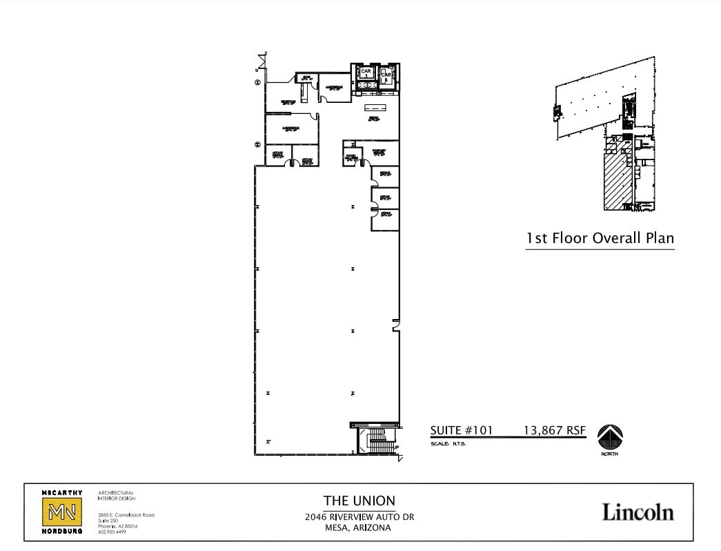 2046 Riverview Auto Dr, Mesa, AZ for lease Floor Plan- Image 1 of 6
