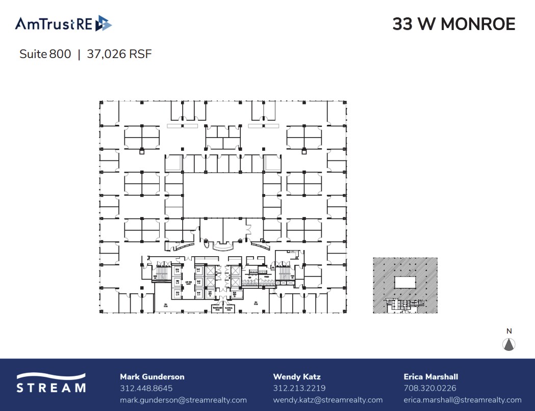 33 W Monroe St, Chicago, IL for lease Floor Plan- Image 1 of 1