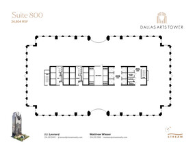 2200 Ross Ave, Dallas, TX for lease Floor Plan- Image 1 of 1