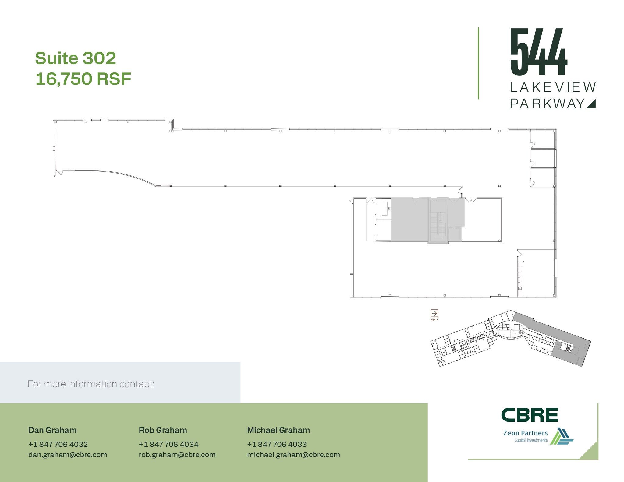 544 Lakeview Pky, Vernon Hills, IL for lease Floor Plan- Image 1 of 4