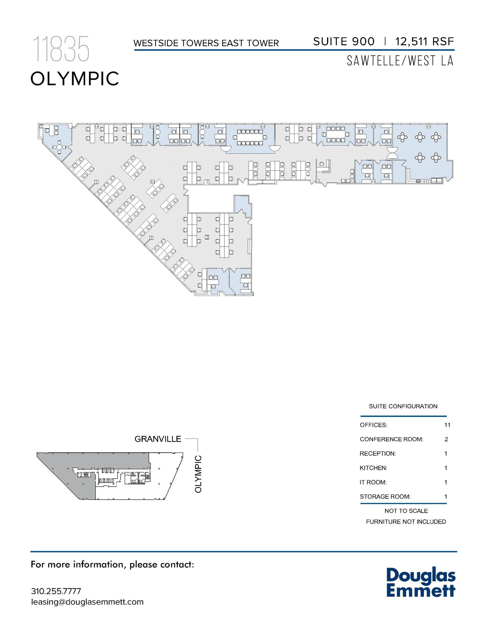 11845 W Olympic Blvd, Los Angeles, CA for lease Floor Plan- Image 1 of 1