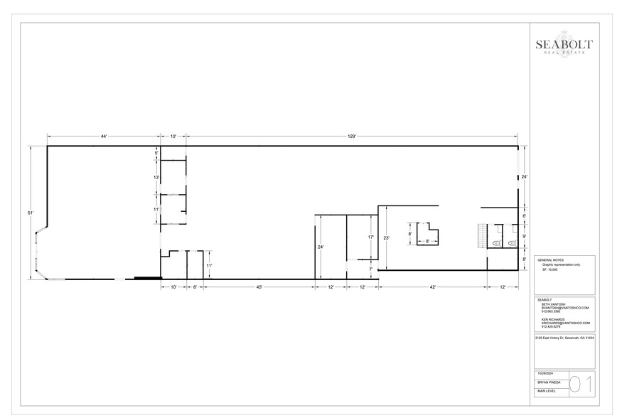 2109-2135 E Victory Dr, Savannah, GA for lease - Site Plan - Image 1 of 6