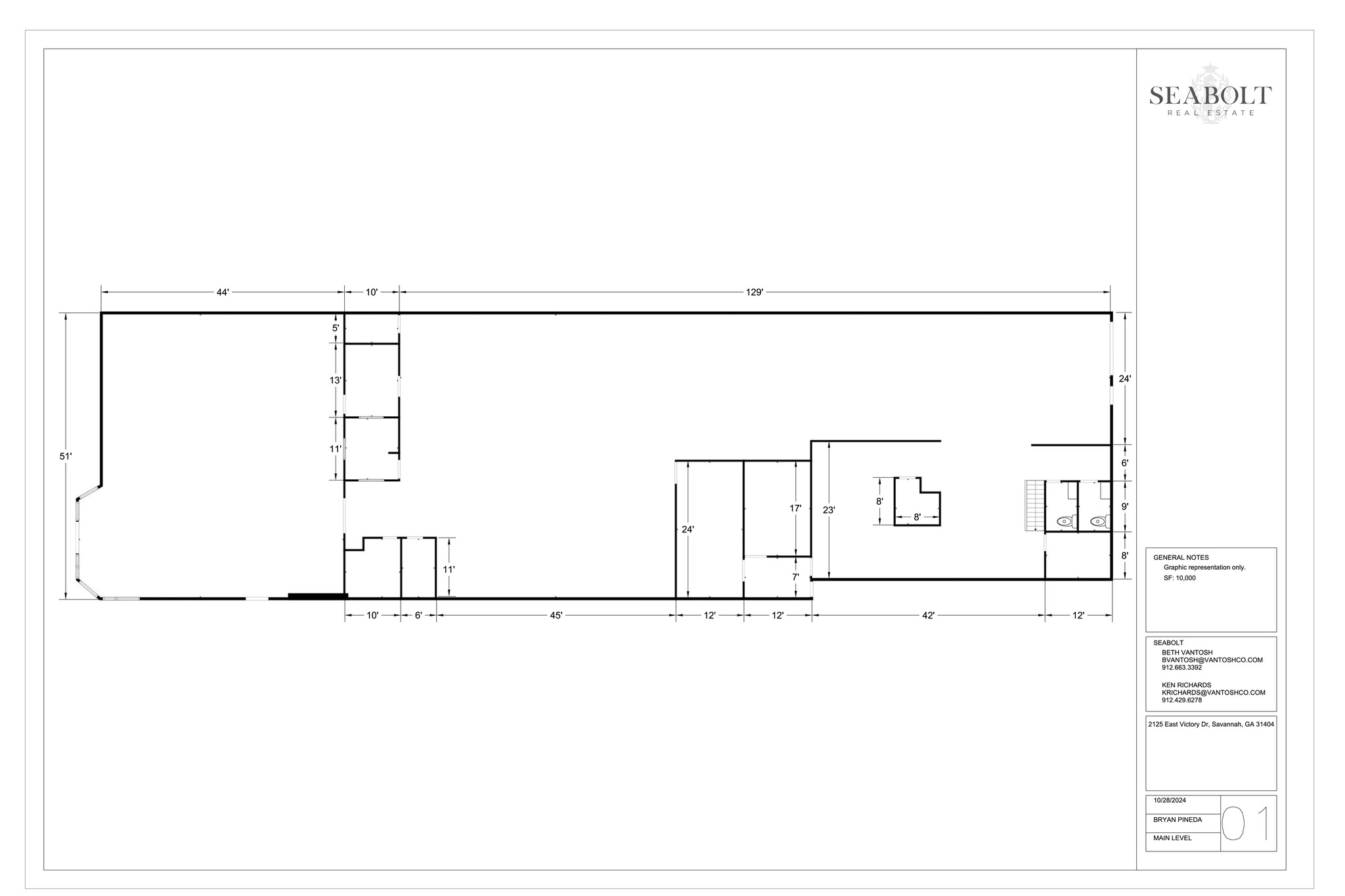 2109-2135 E Victory Dr, Savannah, GA for lease Site Plan- Image 1 of 7