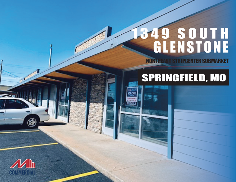 1349 S Glenstone Ave, Springfield, MO for lease - Building Photo - Image 1 of 13